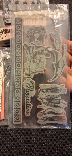 Vintage Hawaiian rubber stamps 25 pieces - all for $30
