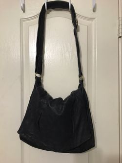 UGG Leather Shoulder Bag Charcoal Color