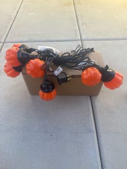 Pumpkin String Lights