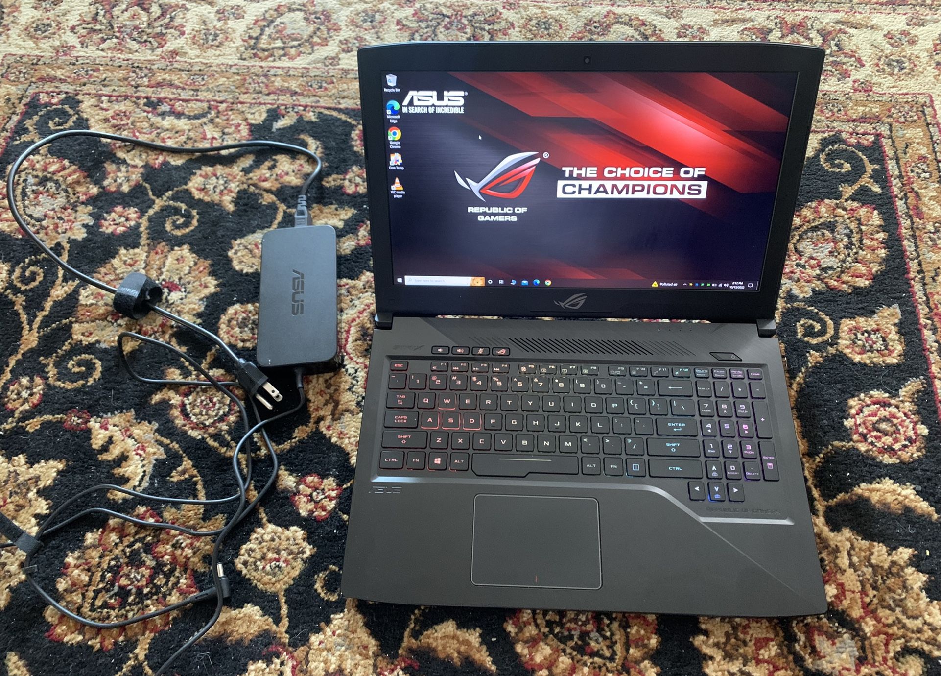 ASUS ROG STRIX Gaming Laptop 15.6” Intel Core i7 7th Gen Processor 16GB DDR4 Ram