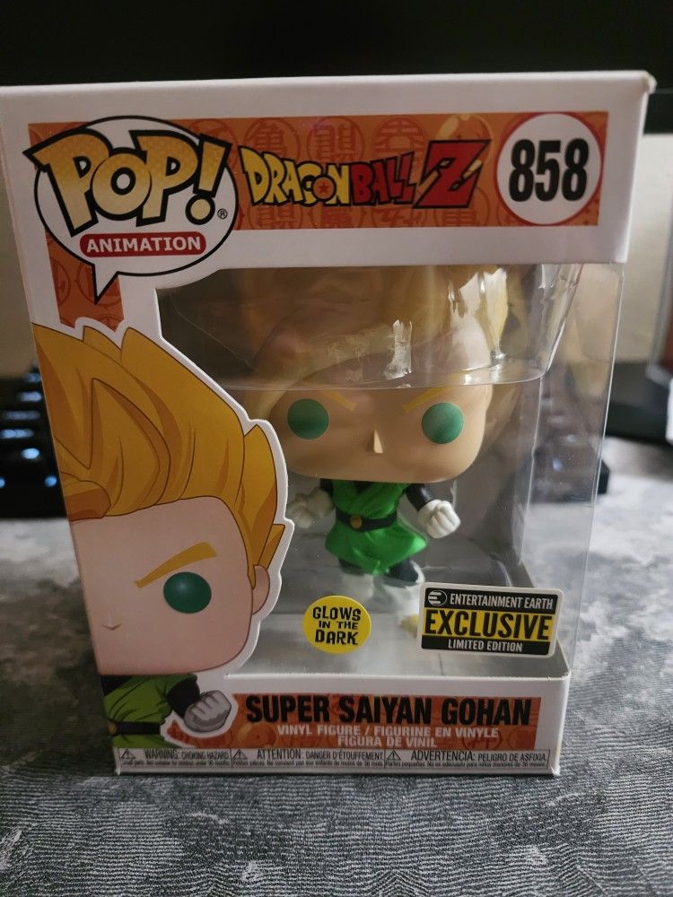 Funko Pop Gohan GITD Dragon Ball Z 