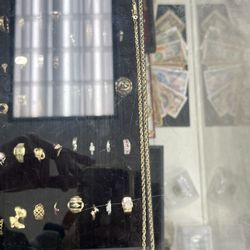 14kt Rope Gold Chain Unique Lock 19 Inches