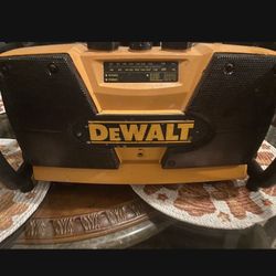 Dewalt Work Radio 