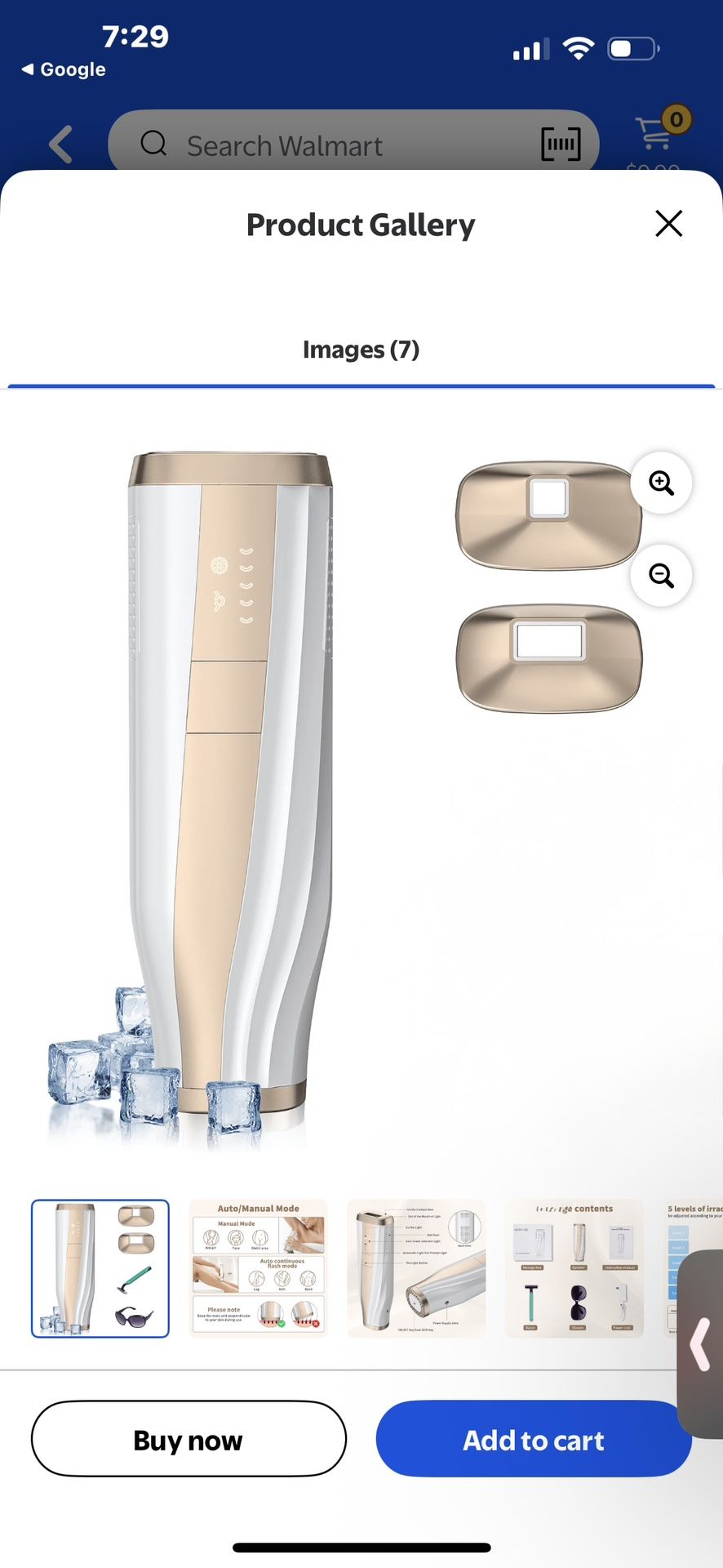 New Laser Hair Removal 999,999 Flashes- IPL System, 5 Levels, 2 Modes, Full Body Hair Cooling