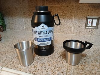 NEW Manna 64Oz Stack Jug Vacuum Insulated Stainless Steel Cup Tumbler Hot & Cold