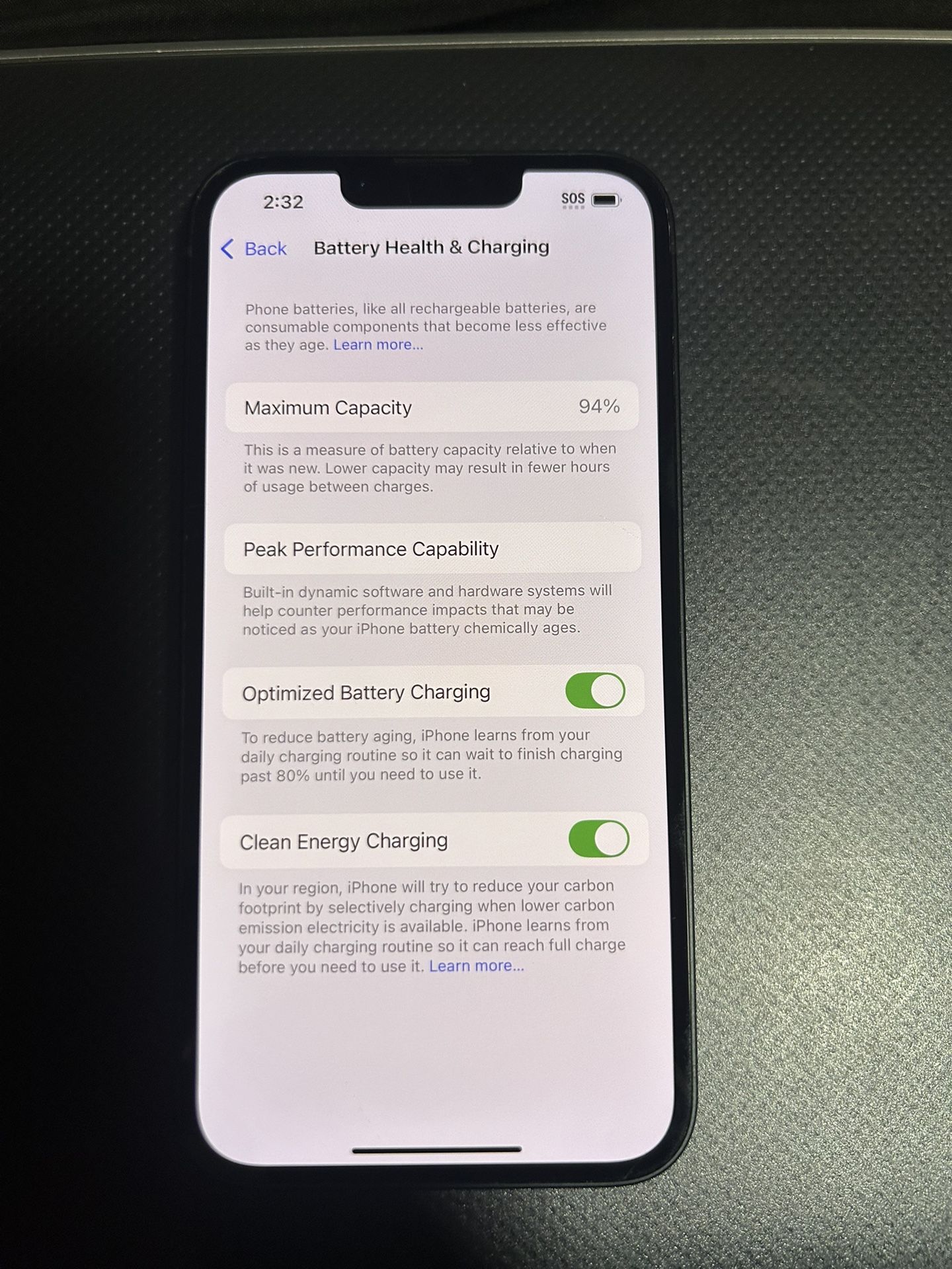 iPhone 13 • 128GB • 94% Battery • Unlocked • Excellent condition