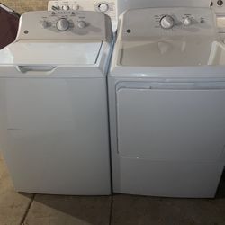 GE Washer And Electric Dryer Set (Free Delivery Installation Warranty)