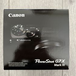 Canon Powershot G7x Mark III 3 Black