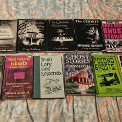 13 Ghost Story Books Poconos Cape May Ny