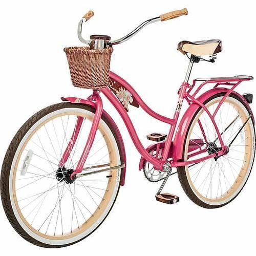 Huffy pink 2024 beach cruiser
