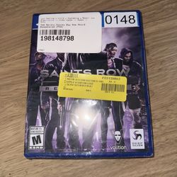 NEW SAINTS ROW THE THIRD REMASTERED PLAYSTATION 4 PS4 SEALED