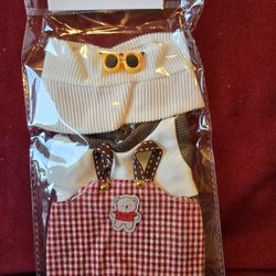 Labubu 4 Piece Outfit (Clothing Only, Doll Not Included)