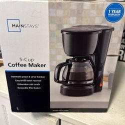 Coffee Maker 5 Cup