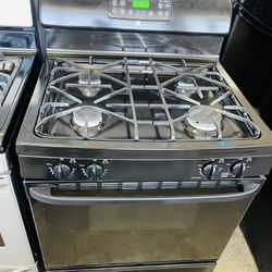 Black Ge Gas Stove 