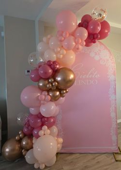 Pink Backdrop cielito lindo cover