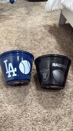 la dodger an raiders basket