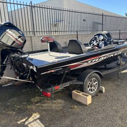 2022 Tracker 175 Pro model Bass boat