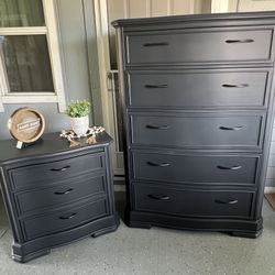 Dresser And Nightstand 