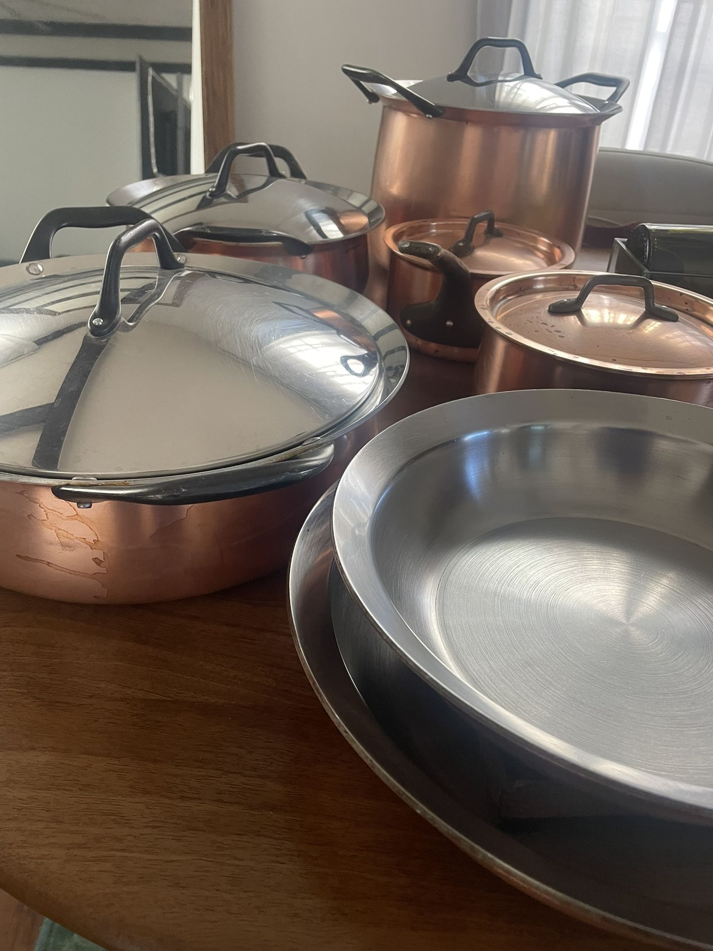 Copper Pots Barazzoni And Bourgeat