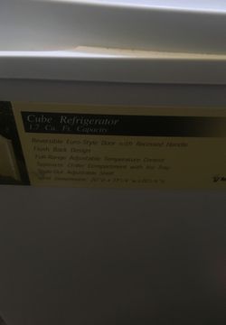 Cubic refrigerator! Name a price
