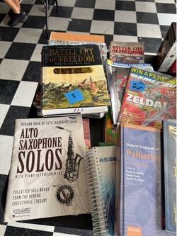 Books- lots of books