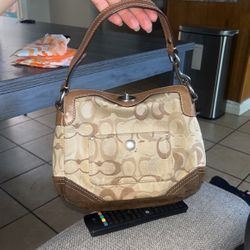 Brown Coach Bag