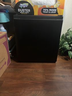 Black Mini Refrigerator