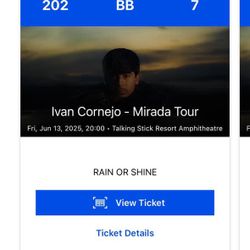 Ivan Cornejo Tickets 