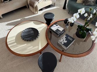 Ulivi Italian Coffee Tables – Set of 2