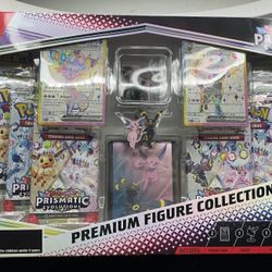 POKEMON TCG Prismatic Evolutions Premium Figure Collection Sealed Box (In hand)