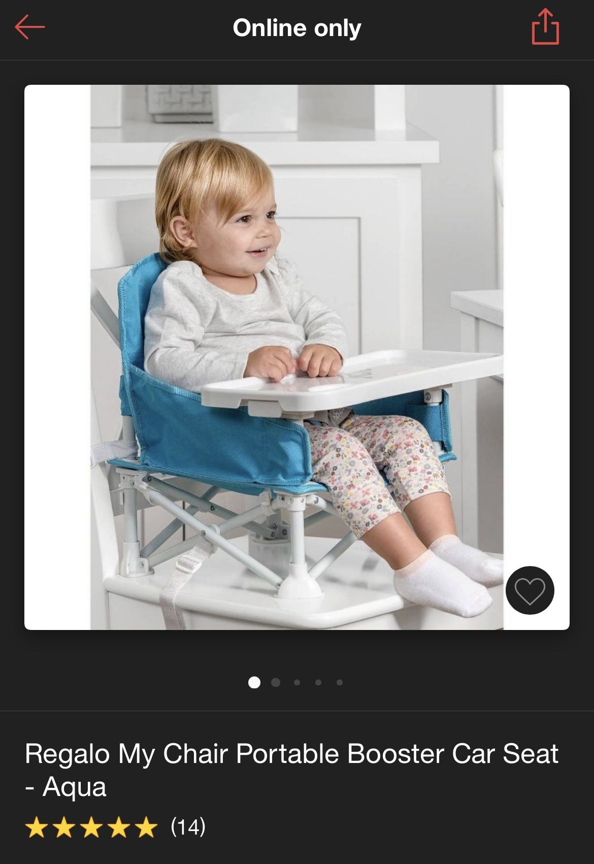 Regalo Portable High Chair