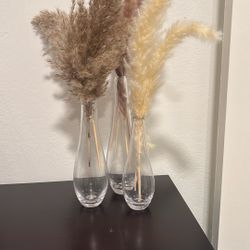 Modern Glass Vase Set
