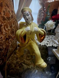 10" Tall Ceramic Statue 