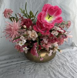  Vintage Artificial Flower Arrangement Decor   