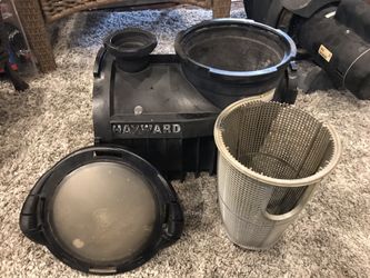 HAYWARD POOL PUMP HOUSING WITH LID AND BASKET ($39) OBO