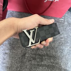 Louis Vuitton Damier Graphite Belt 
