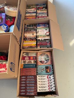 Large Lot of VHS Tapes Classic Movies
