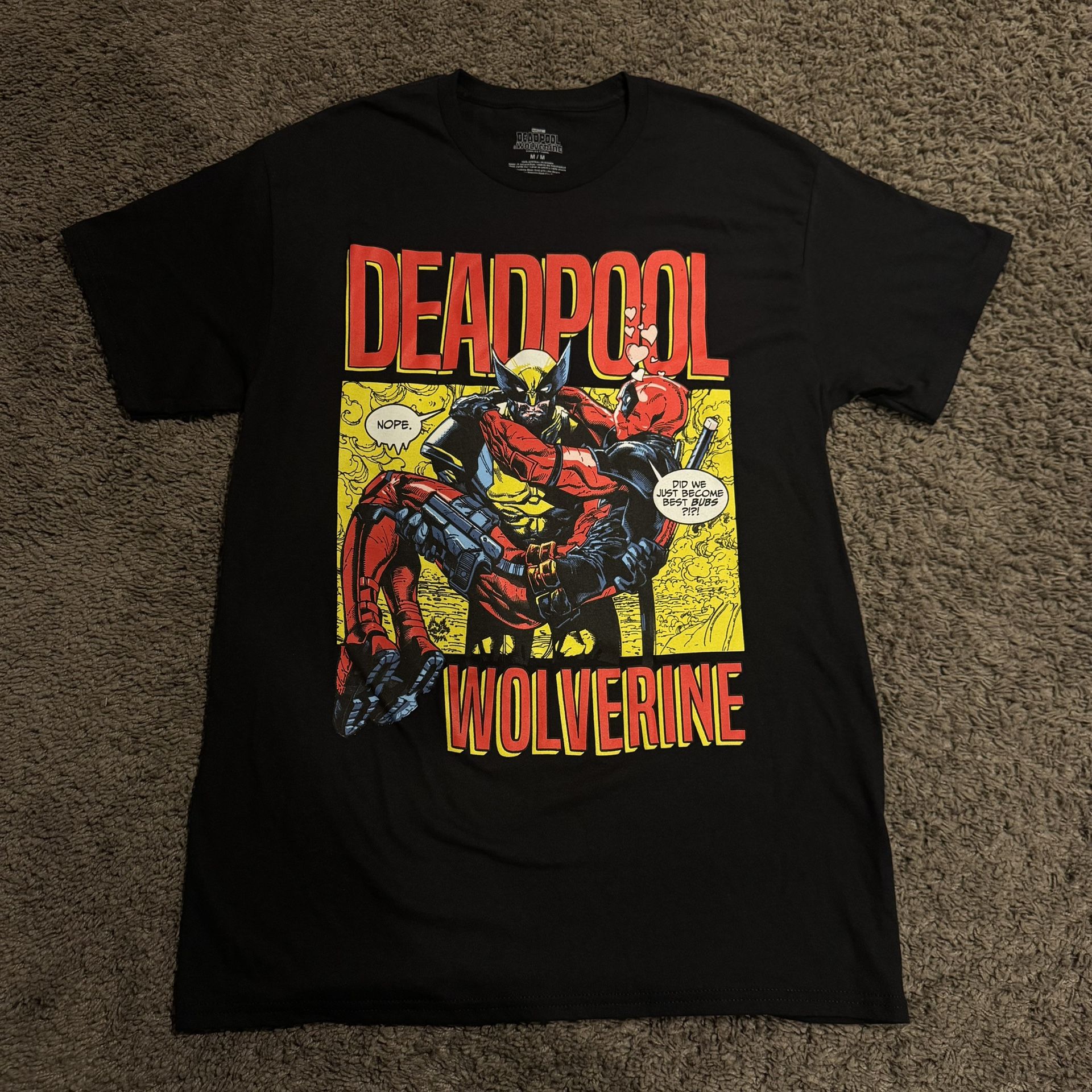 Deadpool And Wolverine Graphic Tee Shirt