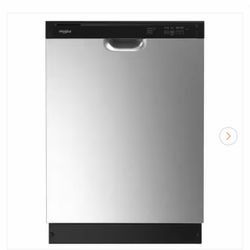24 in. Front Built-In Tall Tub Dishwasher in Stainless Steel with 3-Cycles 59 dBA