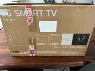 New 32” lg smart tv