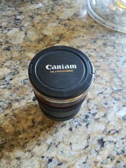 Zoom Lens as coffee cups