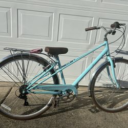 Like New Schwinn 28” Ladies or Girls Cruiser Bike  Turquoise 
