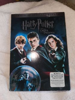 Harry Potter Order of the Phoenix DVD Special Edition