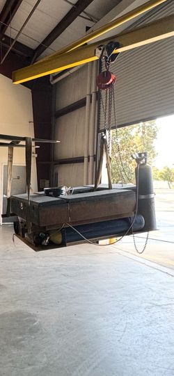 Welding bed / skid