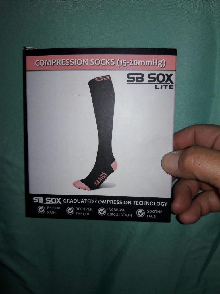 SB SOX Lite Compression Socks (15-20mmHg) for Men & Women