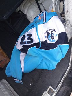 Vintage Mega USA No. 23 North Carolina Men's Varsity Warmup Suit Pre-owned as is Collectible