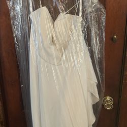 David’s bridal Wedding Dress Size 14