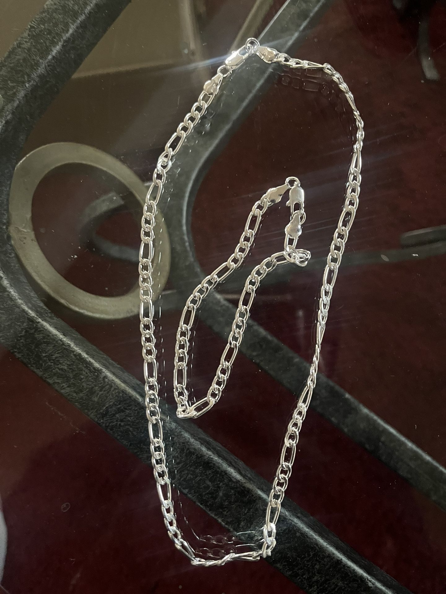 Two Piece Figaro Chain  set  22 “