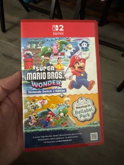 Super Mario wonder Switch 2