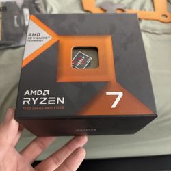 Ryzen 7800X3D with mother board and noctua cpu Cooler